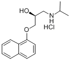 (S)-(-)-PROPRANOLOL HYDROCHLORIDE Structure