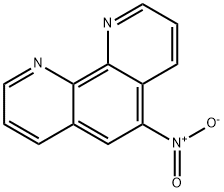5-ニトロ-1,10-フェナントロリン 化学構造式