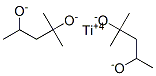 titanium(4+) 2-methylpentane-2,4-diolate 结构式
