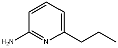 6-プロピル-2-ピリジンアミン 化学構造式
