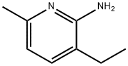 2-氨基-3-乙基-6-甲基吡啶, 41995-31-7, 结构式