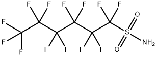 Perfluorohexanesulfonamide Structure
