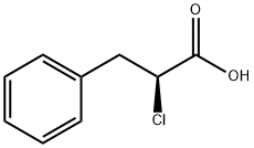 S-2-氯-3-苯基丙酸, 41998-38-3, 结构式