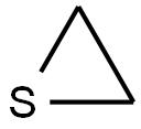 ETHYLENE SULFIDE Structure