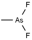 Methyldifluoroarsine,420-24-6,结构式