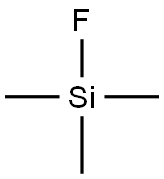 三甲基氟硅烷,420-56-4,结构式