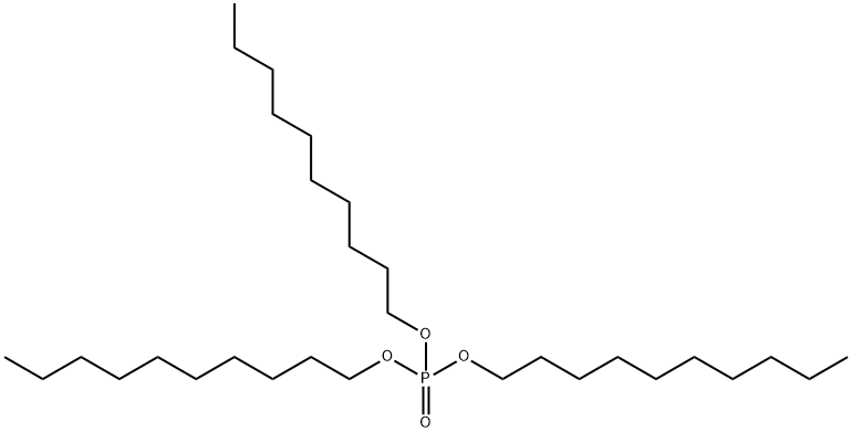 りん酸トリスデシル 化学構造式