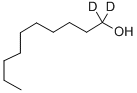 1-DECANOL-D2 结构式