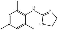 N-(2,4,6-Trimethylphenyl)-2-imidazoline-2-amine Structure