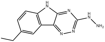 3-Hydrazino-5H-[1,2,4]triazino[5,6-b]indole Structure