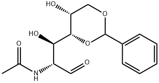 4,6-O-亚苄基-N-乙酰基-D-半乳糖胺, 420118-03-2, 结构式