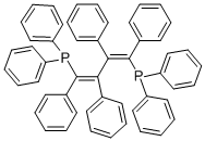 (1Z,3Z)-1,4-二(二苯基膦基)-1,2,3,4-四苯基-1,3-丁二烯, 420120-75-8, 结构式