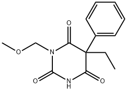 N- 甲氧基甲基苯巴比妥, 42013-65-0, 结构式