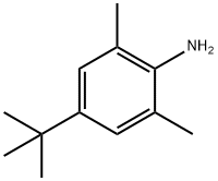 4-(TERT-ブチル)-2,6-ジメチルアニリン 化学構造式