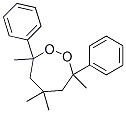 1-メチルエチリデンビス[(1-メチル-1-フェニルエチル)ペルオキシド] 化学構造式