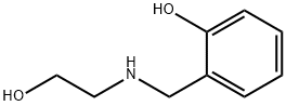 2-{[(2-HYDROXYETHYL)AMINO]METHYL}PHENOL 结构式