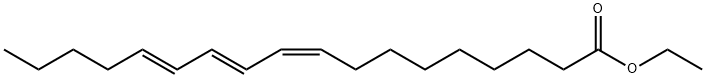 9(Z),11(E),13(E)-Octadecatrienoic Acid ethyl ester Struktur