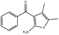2-AMINO-3-BENZOYL-4,5-DIMETHYLTHIOPHENE Structure
