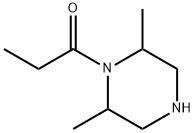 Piperazine, 2,6-dimethyl-1-propionyl- (7CI,8CI) Struktur