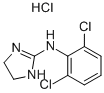 盐酸可乐定,4205-91-8,结构式