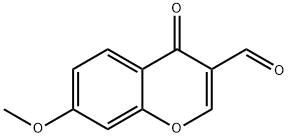 3-FORMYL-7-METHOXYCHROMONE Struktur
