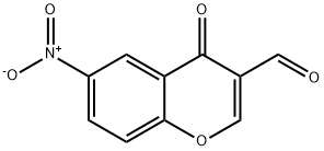 3-甲酰基-6-硝基色酮,42059-80-3,结构式