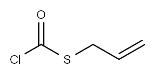 S-烯丙基硫代氯甲酸酯,42068-67-7,结构式