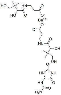 尿囊素泛酸钙 结构式