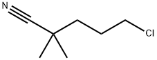5-chloro-2,2-dimethyl-pentanenitrile Structure
