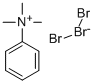 トリメチルフェニルアンモニウムトリブロミド 化学構造式