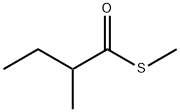 2-メチルブタンチオ酸S-メチル 化学構造式