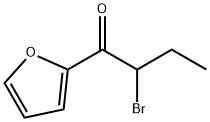 1-Butanone, 2-bromo-1-(2-furyl)- (7CI,8CI) Struktur