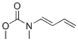 Carbamic acid, (1E)-1,3-butadienylmethyl-, methyl ester (9CI) Structure