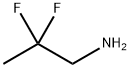 2,2-ジフルオロプロピルアミン塩酸塩 化学構造式