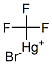 (trifluoromethyl)mercuric bromide Structure