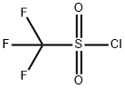 Trifluoromethanesulfonyl chloride  Structure