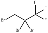 1,2,2-TRIBROMO-3,3,3-TRIFLUOROPROPANE Struktur