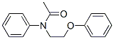 N-(2-Phenoxyethyl)-N-phenylacetamide Struktur