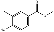 4-ヒドロキシ-3-メチル安息香酸メチル 化学構造式