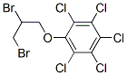 pentachloro(2,3-dibromopropoxy)benzene 结构式