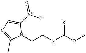 卡硝唑 结构式