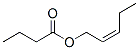 (Z)-pent-2-enyl butyrate Structure