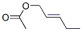 (E)-2-ペンテン-1-オールアセタート 化学構造式