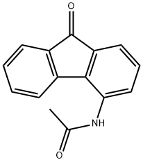 4-アセトアミド-9-フルオレノン 化学構造式