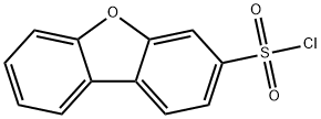 Dibenzofuran-3-sulfonyl chloride Structure