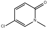 5-クロロ-1-メチルピリジン-2-オン 化学構造式