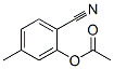Benzonitrile, 2-(acetyloxy)-4-methyl- (9CI) Struktur