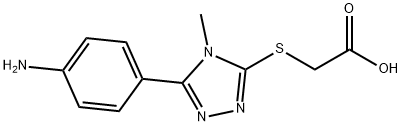 [5-(4-AMINO-PHENYL)-4-METHYL-4 H-[1,2,4]TRIAZOL-3-YLSULFANYL]-ACETIC ACID