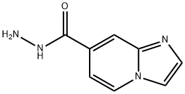 咪唑并[1,2-A]吡啶-7-碳酰肼, 421595-78-0, 结构式