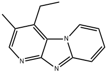 Dipyrido[1,2-a:2,3-d]imidazole, 4-ethyl-3-methyl- (9CI) Struktur